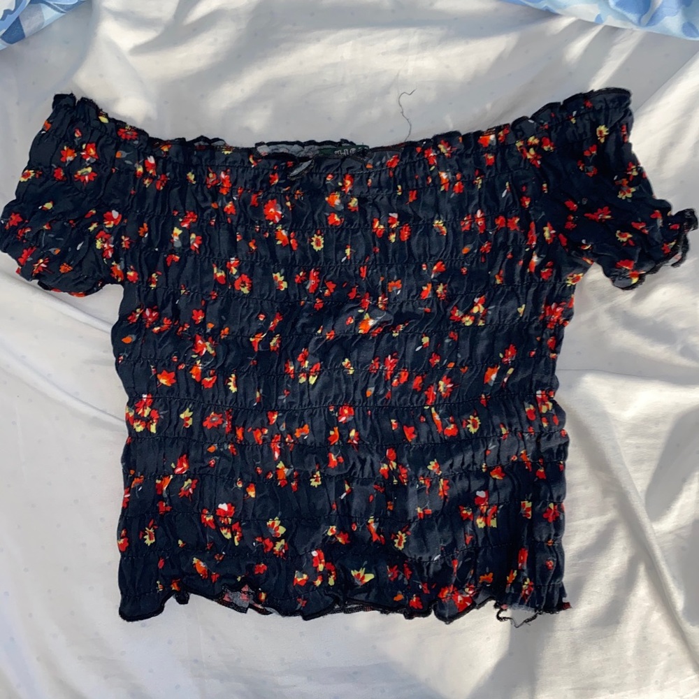 Floral Crop top